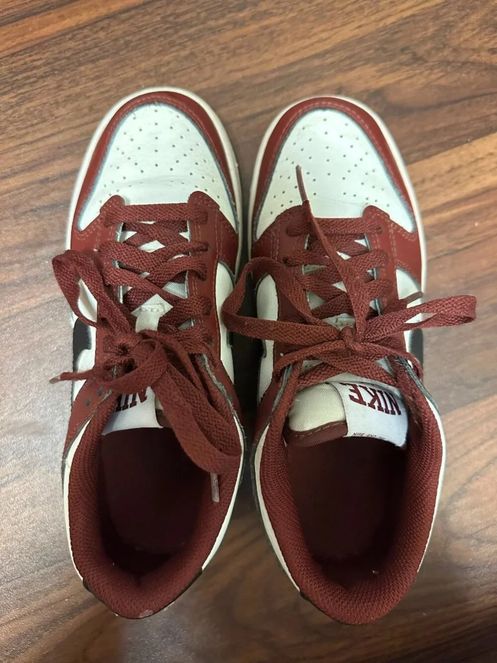 Nike Dunk Low Burgundy White Black